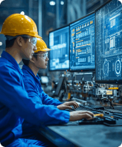 Netviss Network Security for Manufacturing Sector Illustration